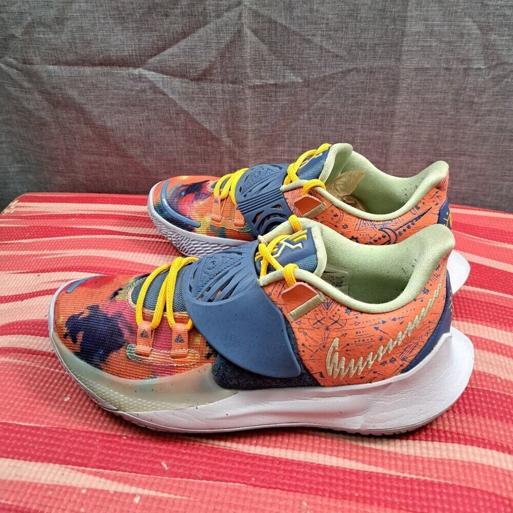 %Nike Kyrie Low 3 Tie-Dye CJ1286-600 Mens Sz 9 / A 25